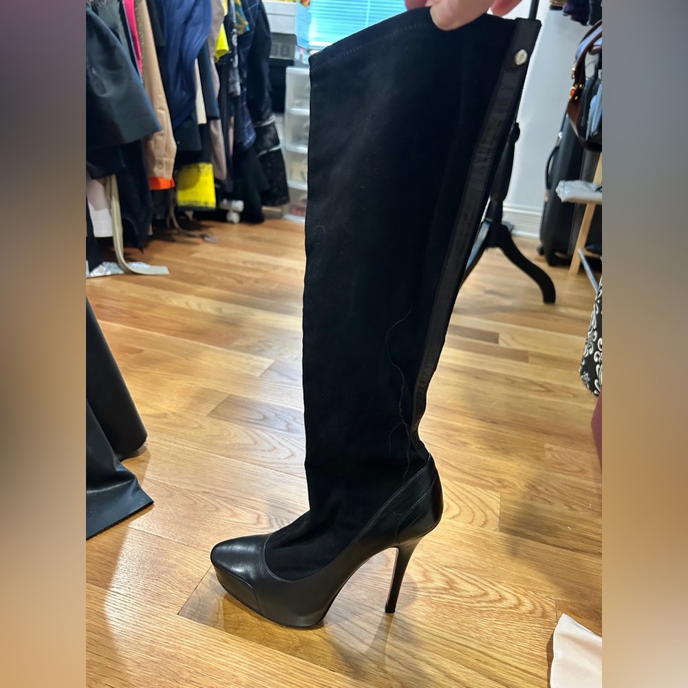 Giuseppe Zanotti Black Heeled Boots